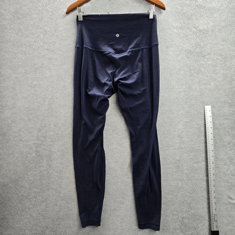 Lululemon Women Activewear Pants 10 Navy Blue Yoga Align Legging 25